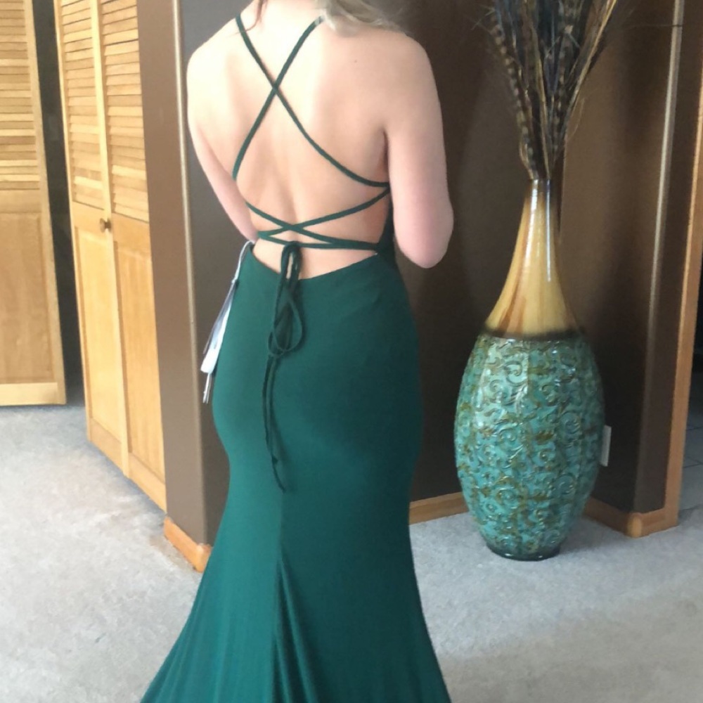 Emerald Green Dress